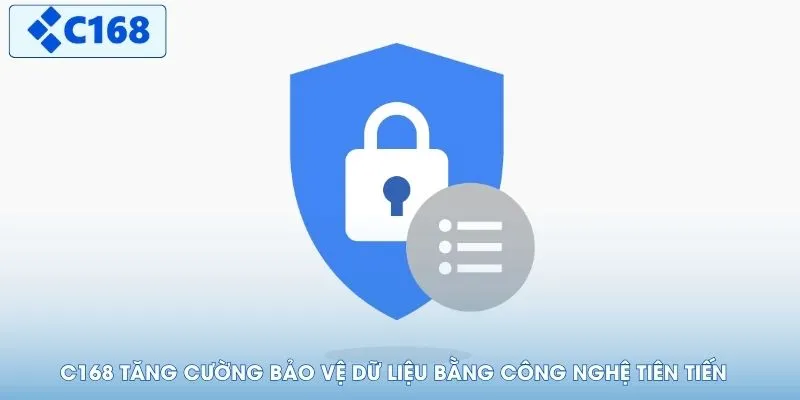 C168 tăng cường bảo vệ dữ liệu bằng công nghệ tiên tiến