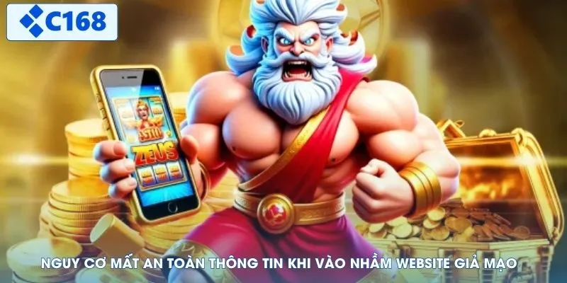 Nguy cơ mất an toàn thông tin khi vào nhầm website giả mạo
