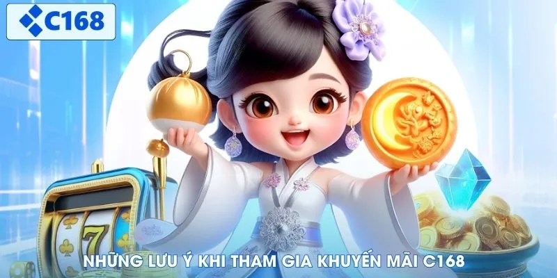 Những lưu ý khi tham gia khuyến mãi C168